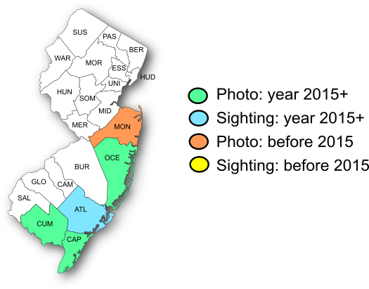 NJ Range Map-Frosted Elfin